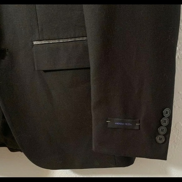 Andrew Fezza Suit Jacket Sports Coat w/ 2 Button - Picture 5 of 5